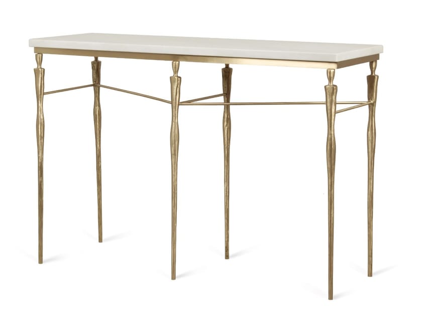 Прямоугольная консоль из латуни и мрамора JOSÉ LEITE DE CASTRO Elis ARCH-00101492