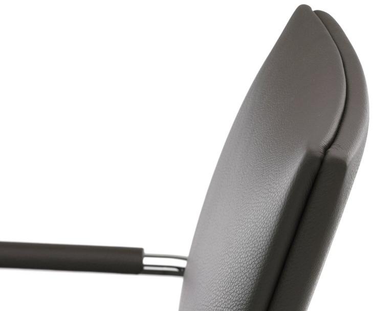 Spiegels Штабелируемое кожаное кресло на консолях с подлокотниками .pilot s Ps 1202 - Вид №5