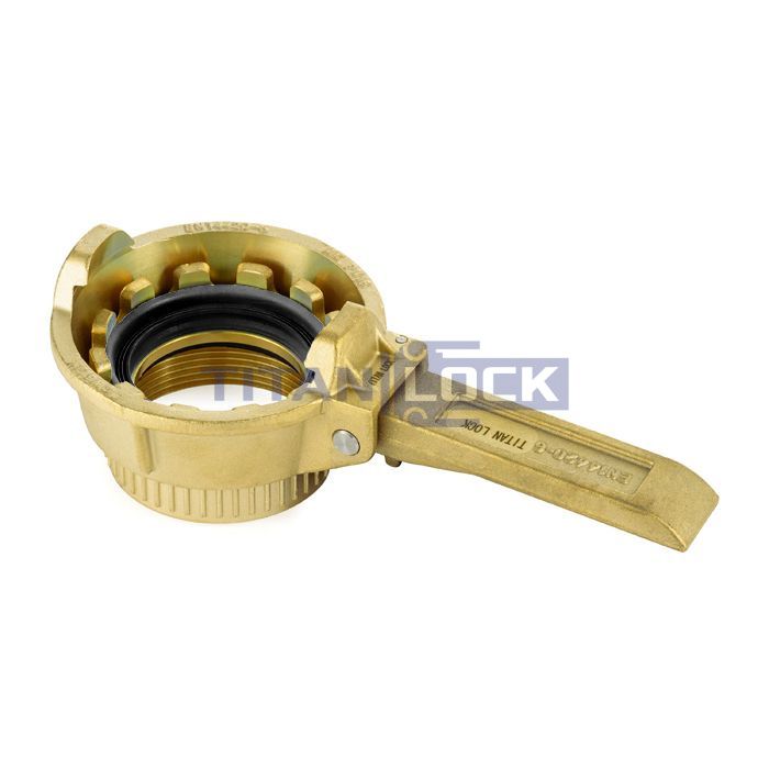 Соединение TankWagen, муфта (мама), латунь, TLMK50BR TITAN LOCK 