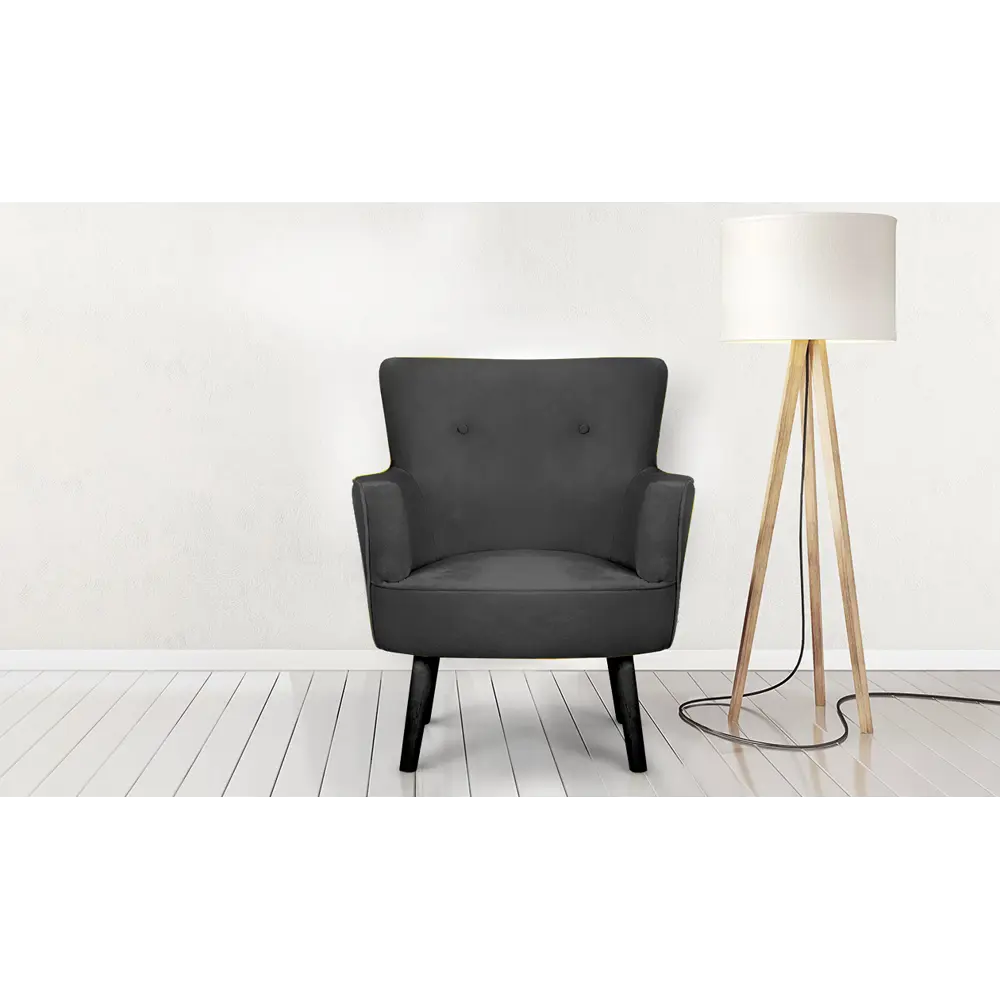 Кресло полиэстер Seasons Вилли 77x86x76 см цвет серый STLM-2203498 - Вид №4