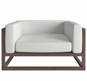 Уличное кресло Palermo FURNITERA  120376 Белый;коричневый