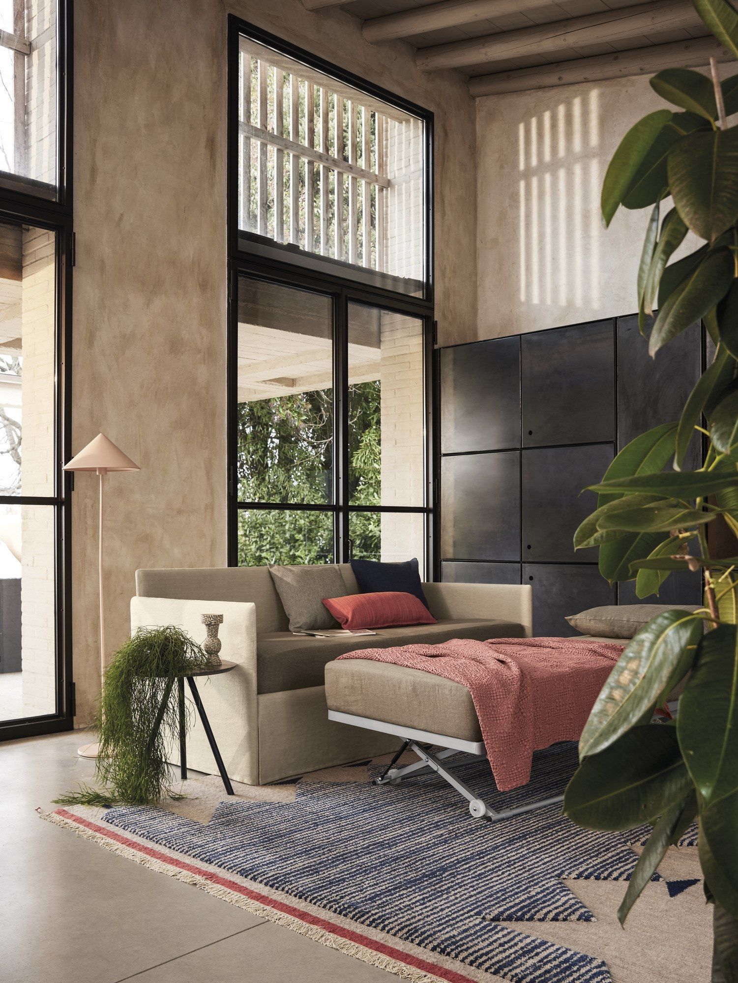 Диван-кровать из ткани Bolzan Line ARCH-00048655 - Вид №8