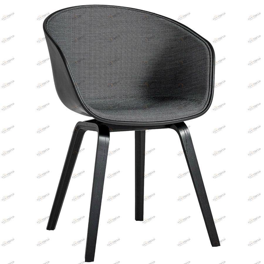 Стул AAC22 мягкий, темно-серый Hay 902239927