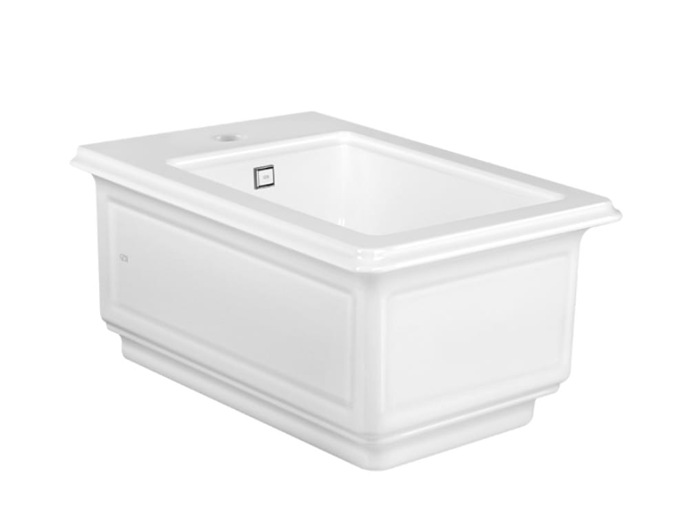 Керамическое подвесное биде с переливом Gessi элегантность ARCH-00056204 - Вид №1