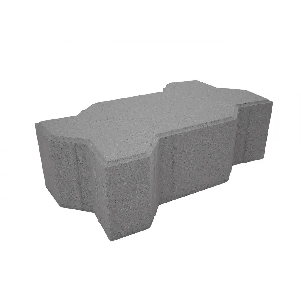 Плитка тротуарная Сигма 220x110x70 мм цвет черный 85263238 STLM-2155352 Santreyd 