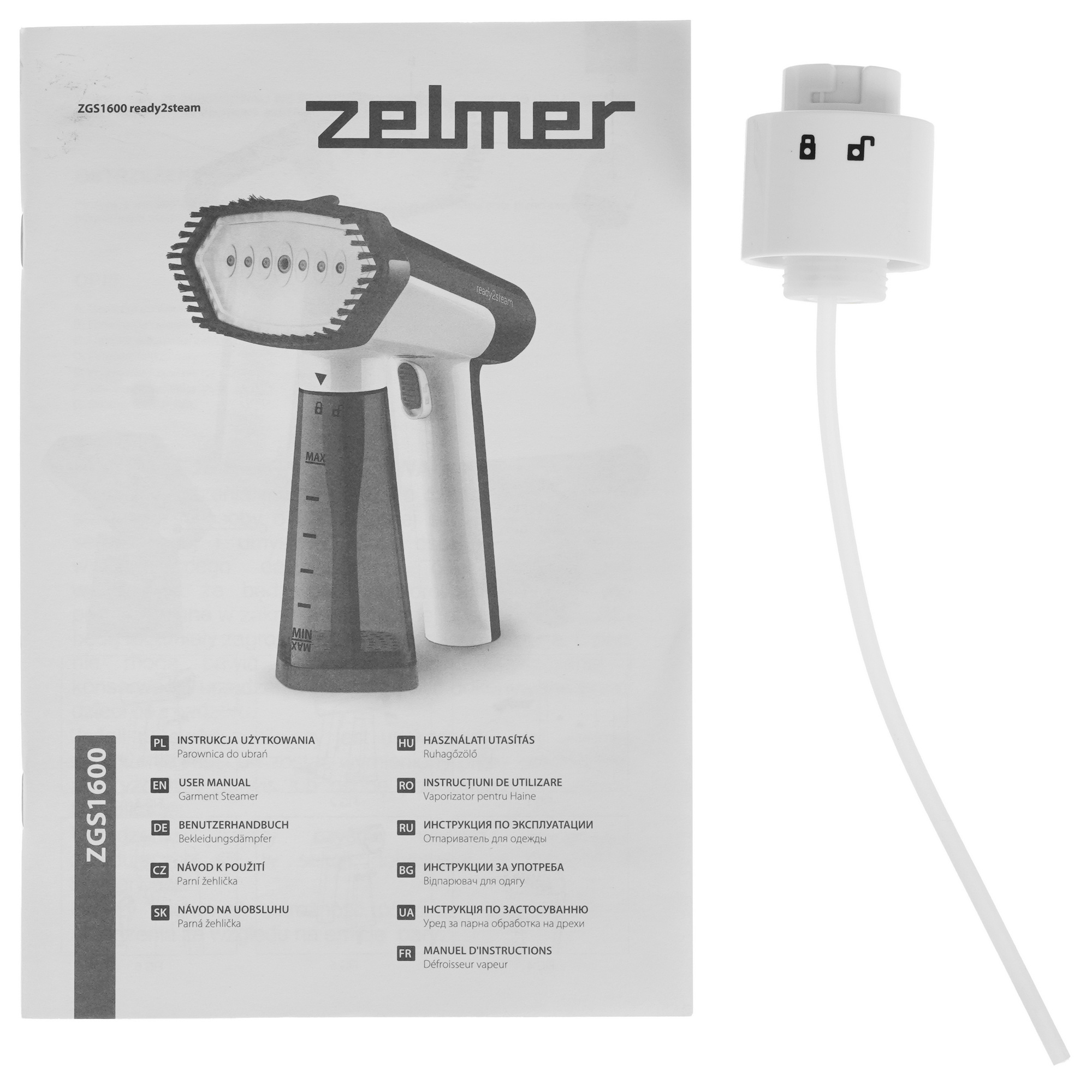 9190236 Отпариватель Zelmer ZGS1600 белый STDN-0128871 - Вид №6