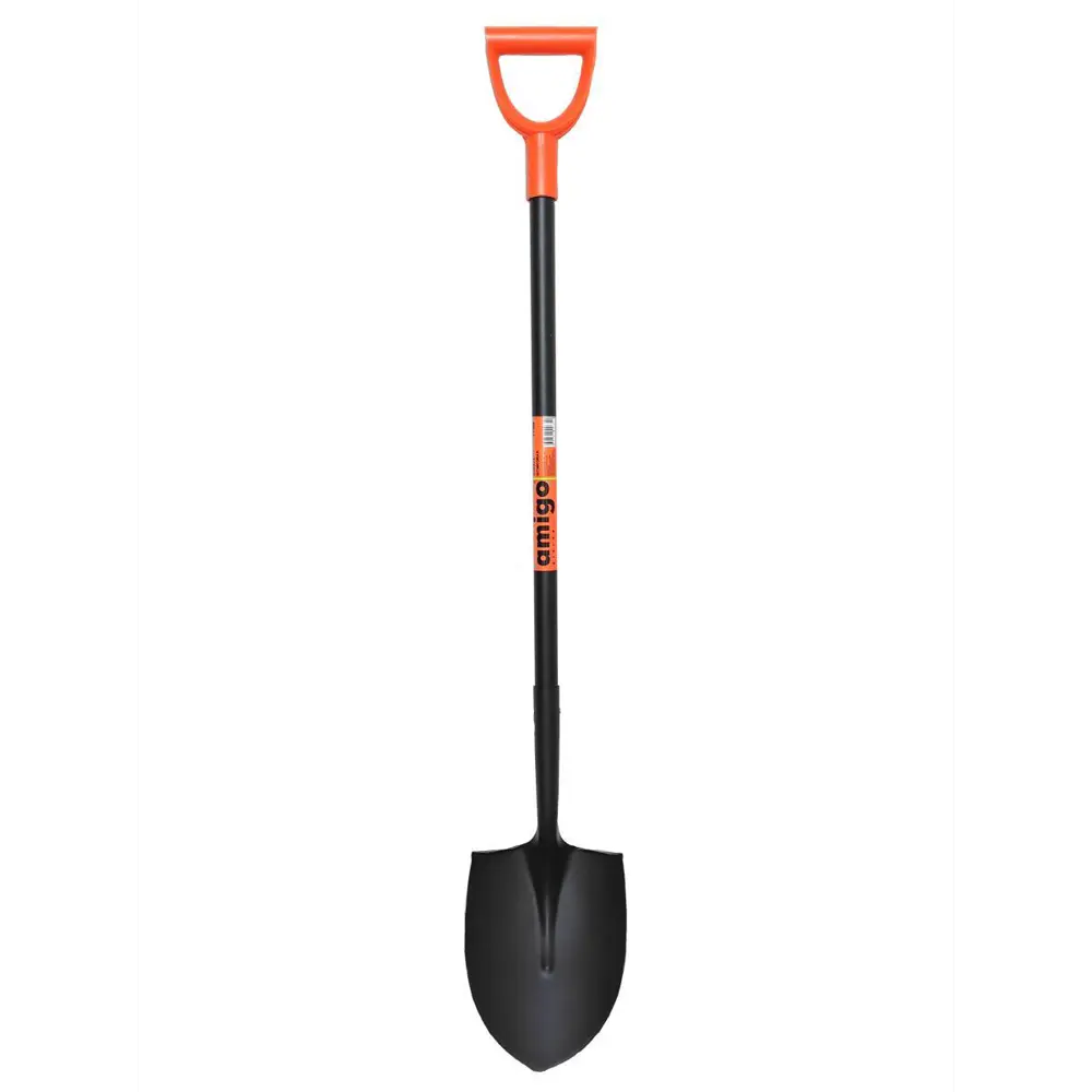 Лопата штыковая Amigo 130 см сталь с черенком STLM-2192598 - Вид №1