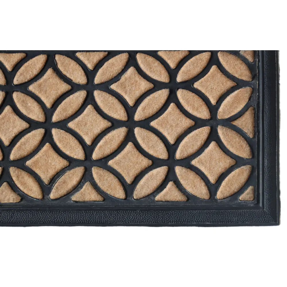 Коврик грязезащитный полиэстер Bali S2 25x75 см цвет бежевый Santreyd STLM-2149349 - Вид №4