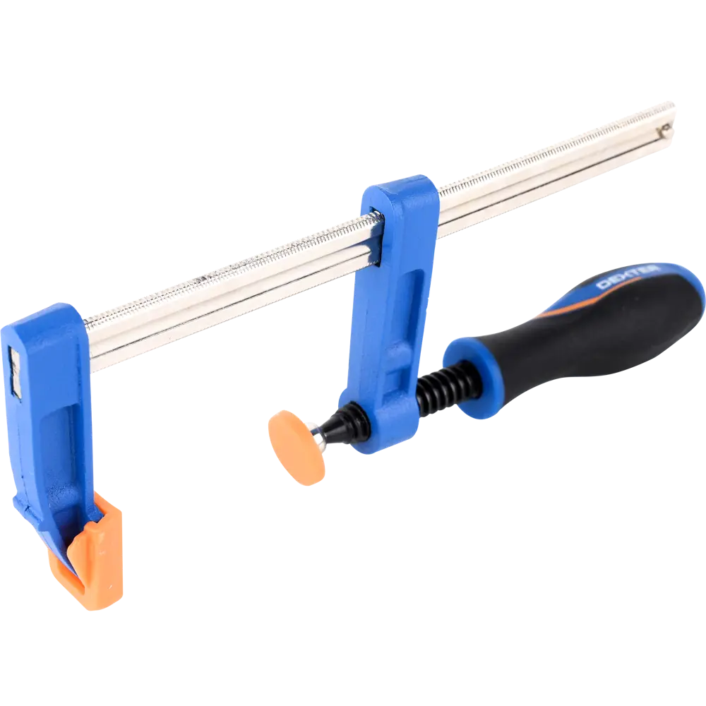 F-образная струбцина Dexter для профессиональных работ 150 мм (2 шт) 82305123 STLM-0024286 - Вид №4