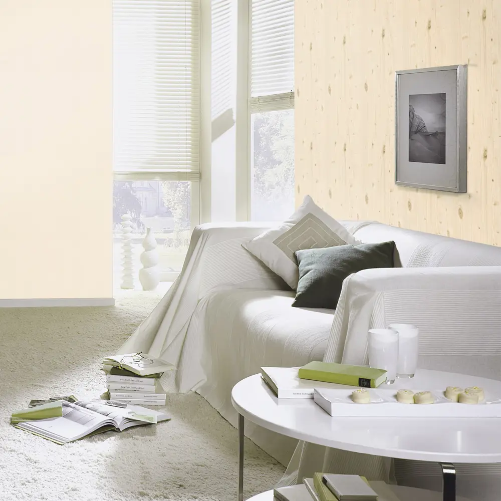 Обои флизелиновые Rasch Passepartout бежевые 0.53 м 606249 STLM-2120504 - Вид №3