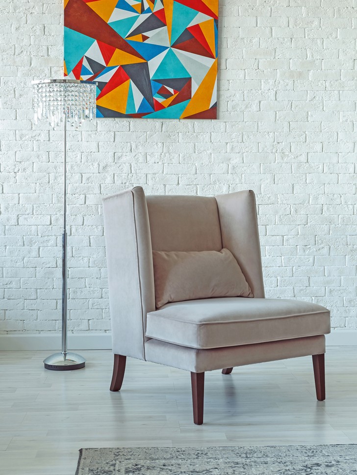 Кресло Wing ICON DESIGNE ДИЗАЙНЕРСКИЕ 178003 Молочный  - Вид №5