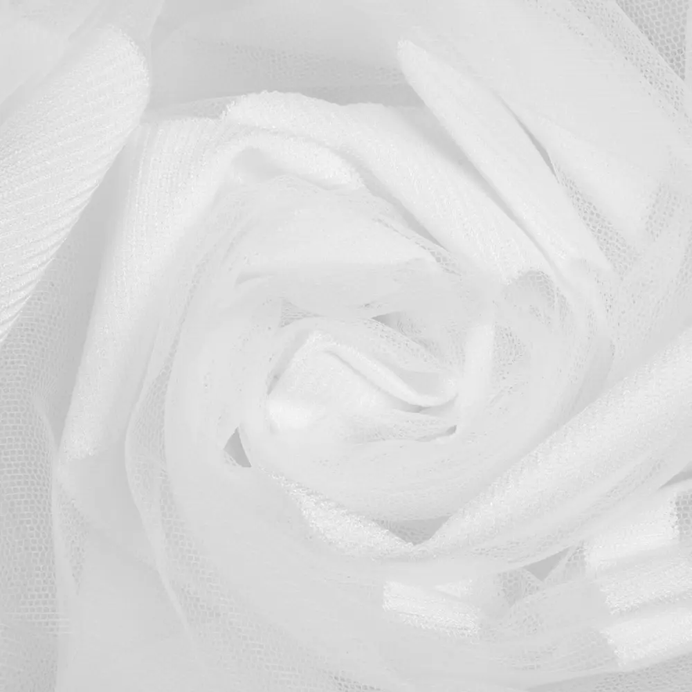 Тюль на ленте Gold, 250x260 см, полоски, цвет белый AMORE MIO STLM-2160503 - Вид №1