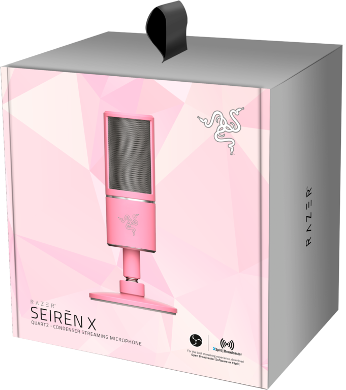 RZ19-02290300-R3M1 seiren x quartz - desktop cardioid condenser microphone - frml packaging Razer Santreyd  - Вид №2