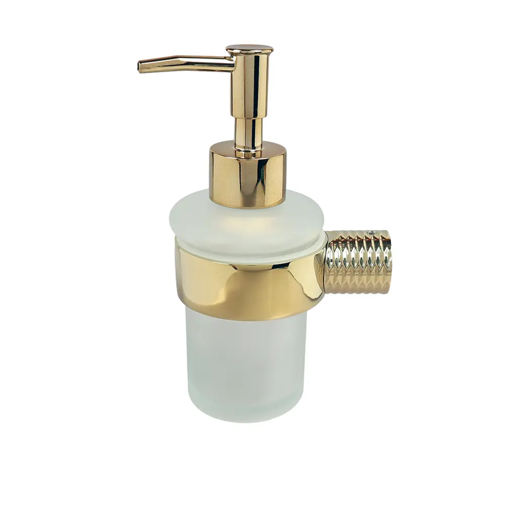 Дозатор для мыла идея стекло/металл золото Santreyd STLM-2094706 - Вид №1