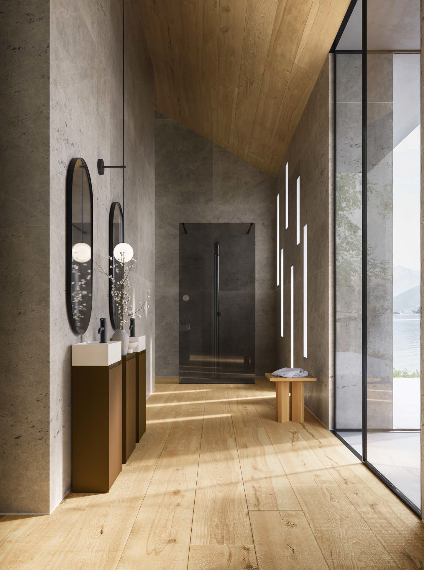 Полная мебель для ванной комнаты ITLAS Essential ARCH-00074072 - Вид №1