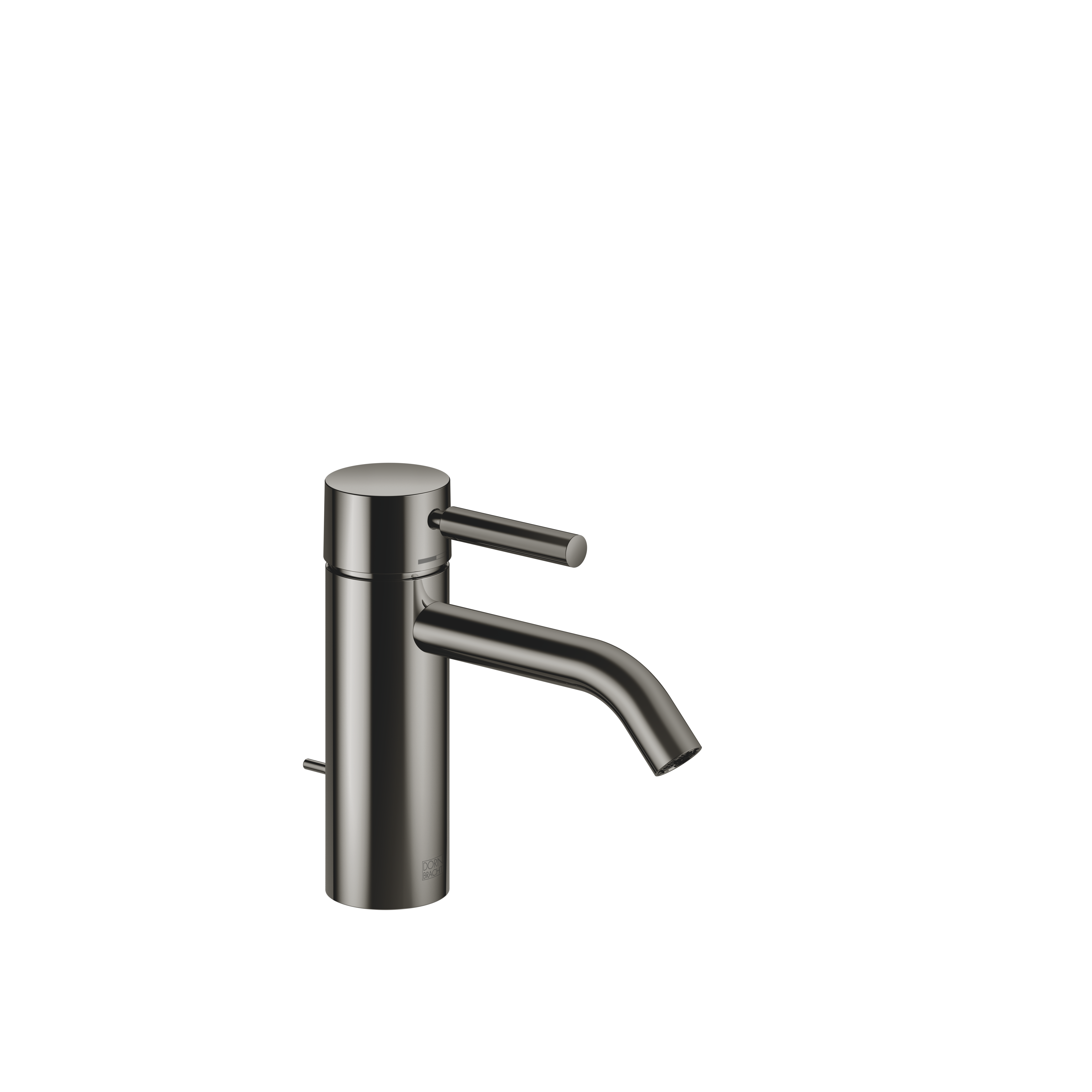 МЕТА Смеситель для раковины однорычажный с донным клапаном - Темный Хром 33502660-19 DornBracht 