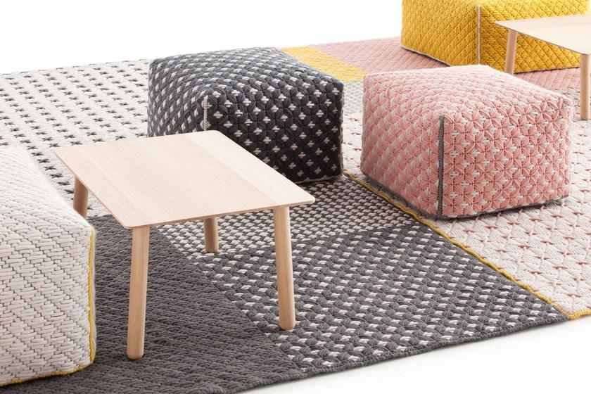 GAN Квадратный дубовый журнальный столик Silaï sun-id-1453240 - Вид №7