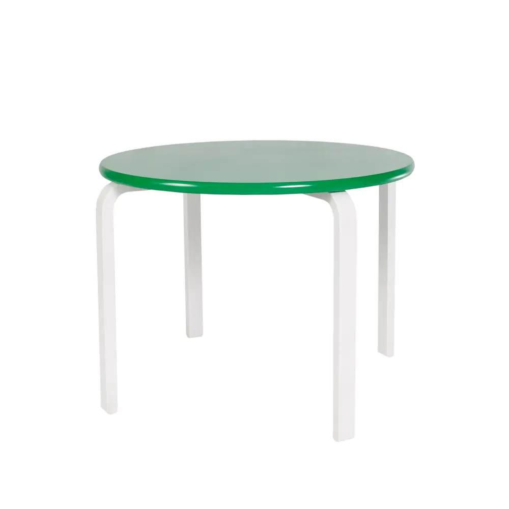 Стол детский Ромашка круг 60x40 см дерево цвет бело-зеленый Santreyd STLM-2079875 - Вид №1