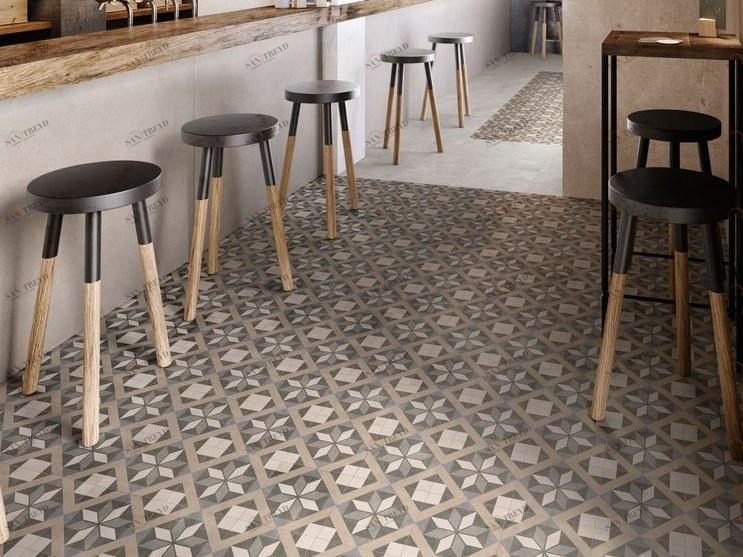 CERAMICA SANT'AGOSTINO Настенная / напольная плитка из керамогранита с эффектом энкаустики Patchwork classic sun-id-1375384