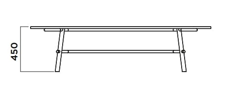 Деревянная скамья Infiniti RECORD BENCH ARCH-00084886 - Вид №3