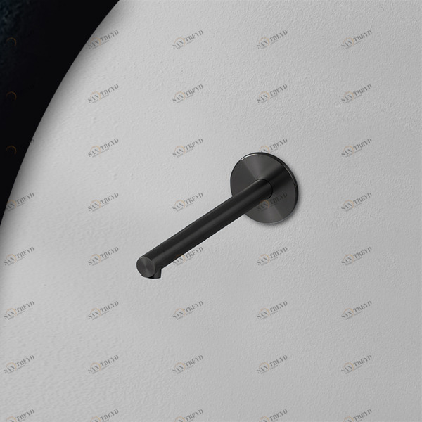 Излив для раковины карбон TOOX Radomonte CHM25C