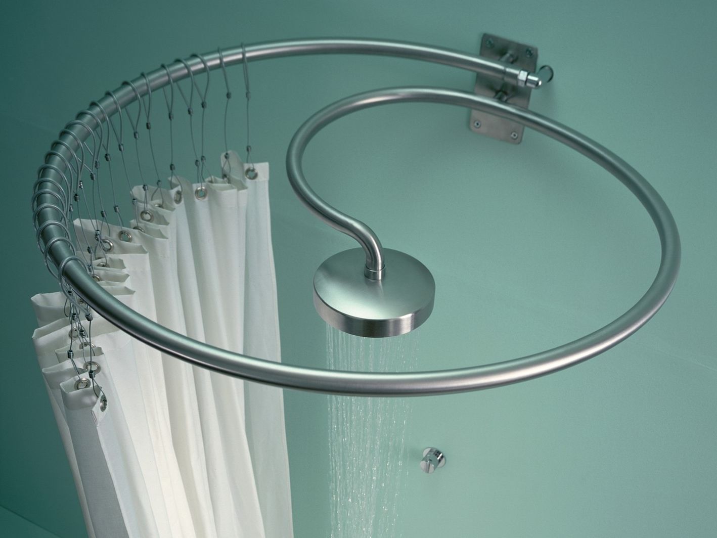 Круглая душевая головка из нержавеющей стали Rapsel Pluviae ARCH-00060359