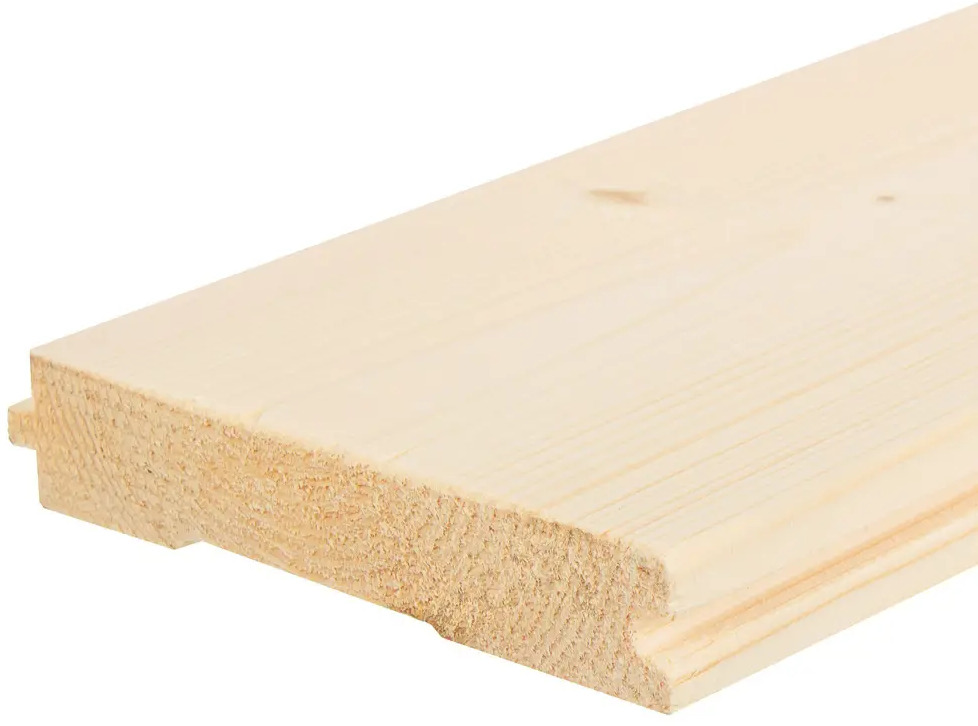 Santreyd Доска пола Оптима из натуральной ели 28x146x3000 мм 82410287