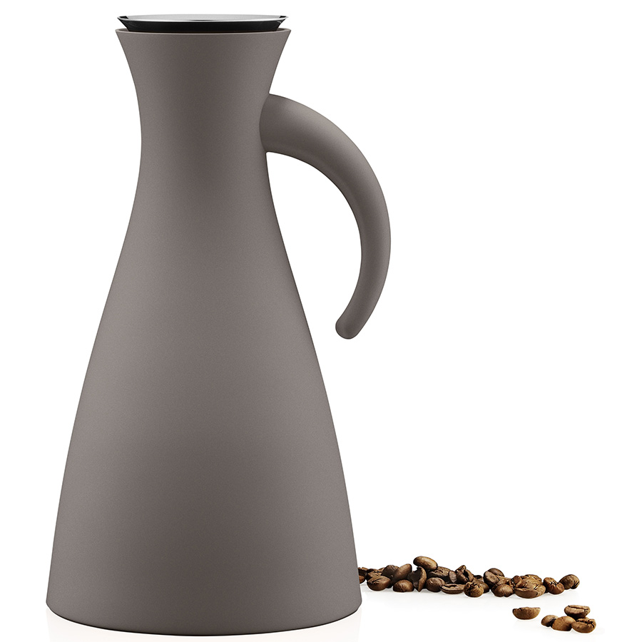 502830 Термокувшин vacuum 1 л высокий taupe Eva Solo  - Вид №2