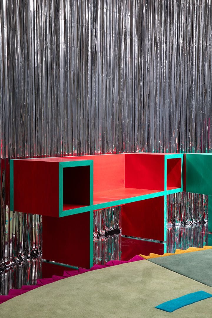 Скамейка из шпона со спинкой Poltronova Canton ARCH-00102050 - Вид №6