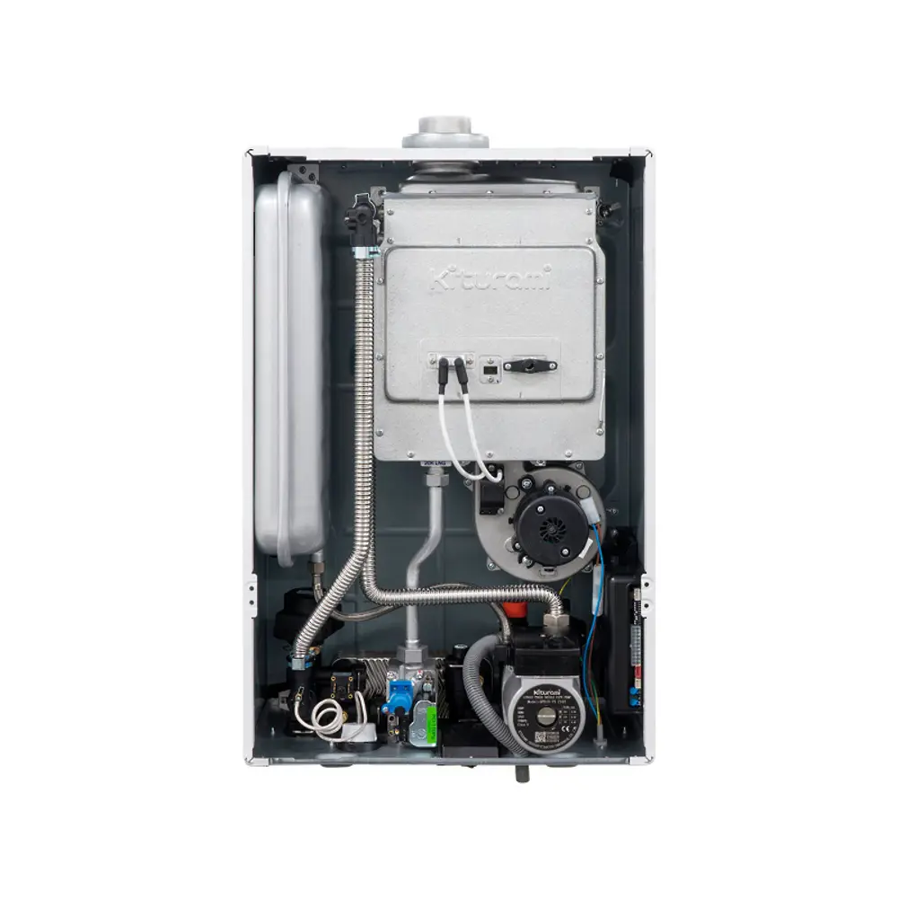 Газовый котел конвекционный 35 кВт Kiturami World Alpha-35 A21E220263 двухконтурный настенный STLM-2148251 - Вид №2