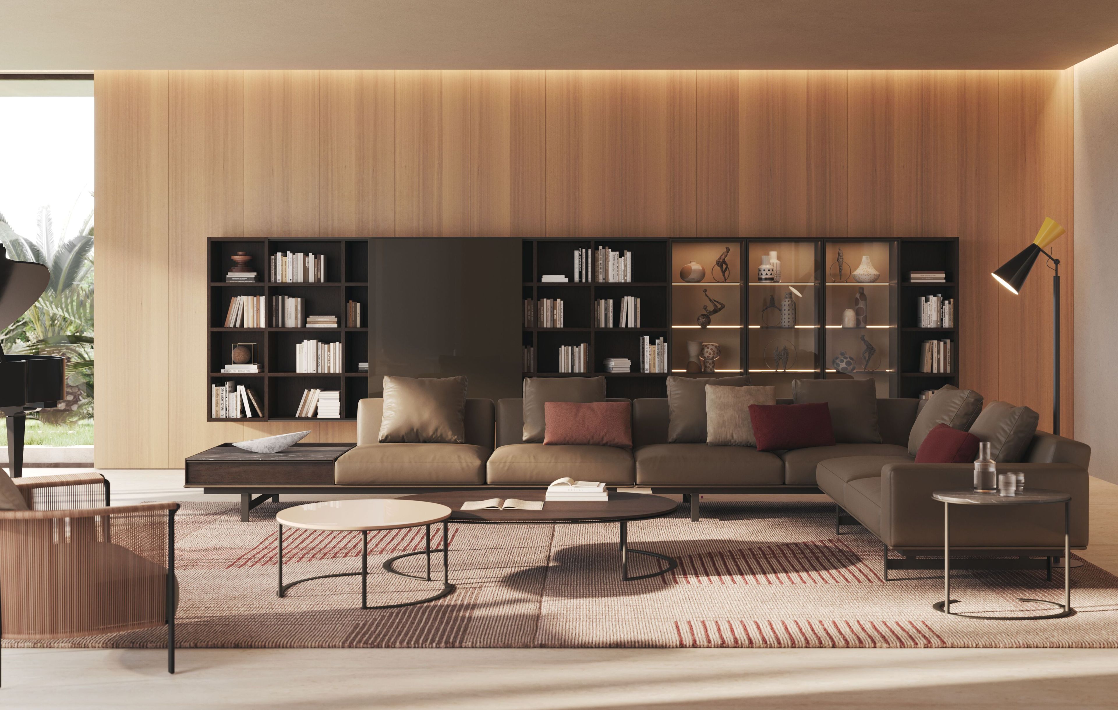 Модульный тканевый диван Lema двор ARCH-00115540 - Вид №4