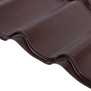 Металлочерепица 0.5 мм 1180x500 мм RAL 8017 коричневый 89337250 STLM-2094656
