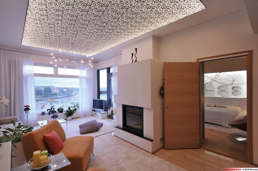 BARRISOL Натяжная стена с акустической подсветкой, напечатанная из ПВХ sun-id-1345873 - Вид №3