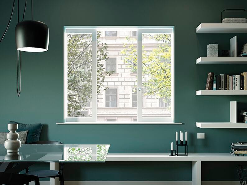 Подрамник с двумя створками для раздвижных подъемных окон PROTEK® Outdoor ARCH-00009256