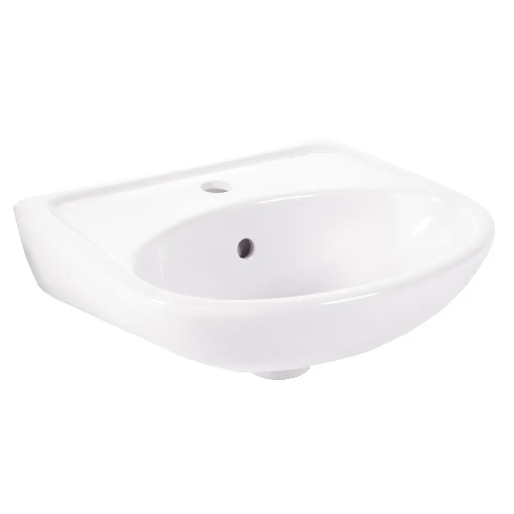 Мини-раковина Керамин Сити, керамика, 46 см, цвет белый STLM-2187869 - Вид №1