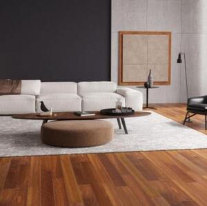 Массивная доска Da Vinci Пропаренный Стандарт Орех Европейский (Грецкий) Стандарт (Гладкая) 300-1200х100 мм.