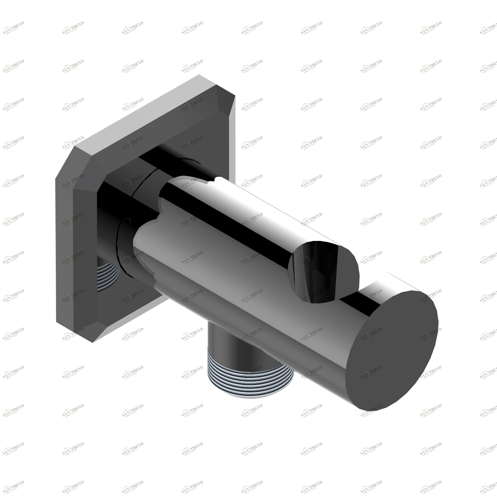 A2L-53L Вывод встраиваемый в стену с крючком Thg-paris Metropolis с чёрным хрусталём Покрытие PVD бронза A2L-53L CAT.F