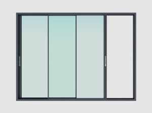 Алюминиевое раздвижное окно