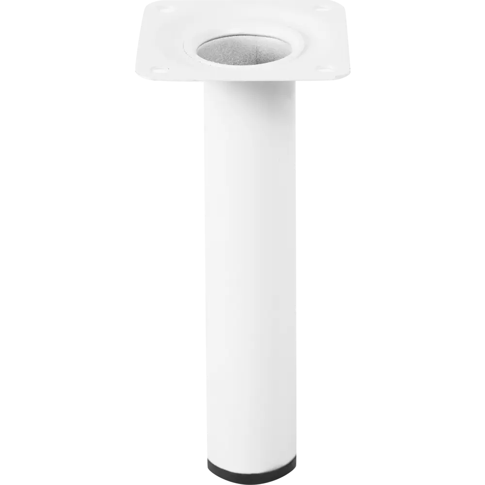 Ножка круглая 100х30 мм сталь  цвет белый Santreyd STLM-2070806