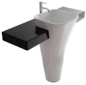 5404 Напольная раковина стоящая овальная Galassia MEG11