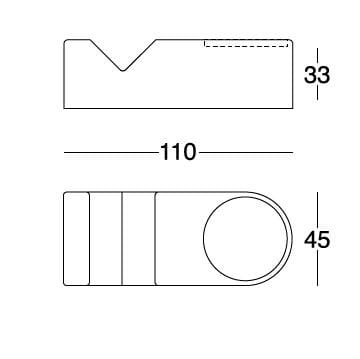 Прямоугольный садовый столик с подносом Longhi Loveluxe ARCH-00108271 - Вид №1