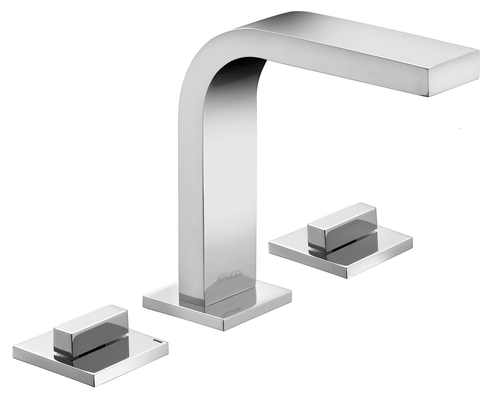 51115050100 Смеситель для умывальника на 3 отверстия 150 KEUCO Edition 11