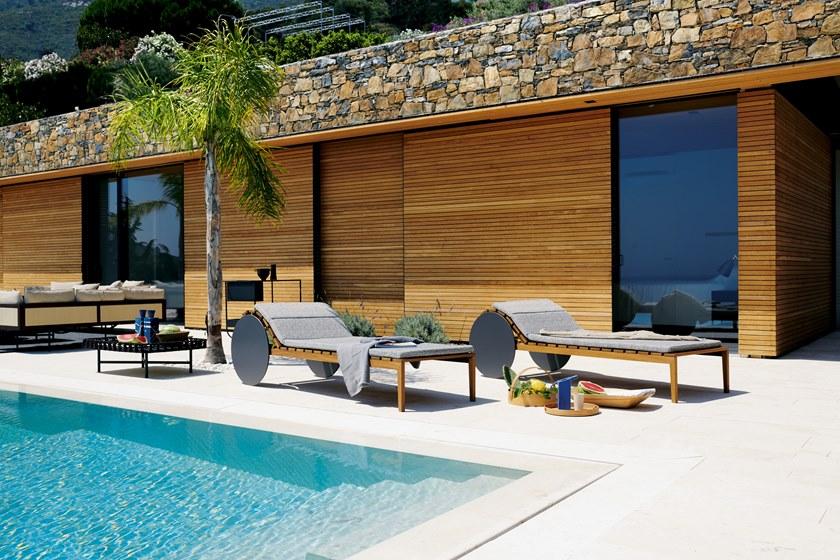 Potocco Садовая кушетка Ироко Suno 895/d-recl - Вид №7