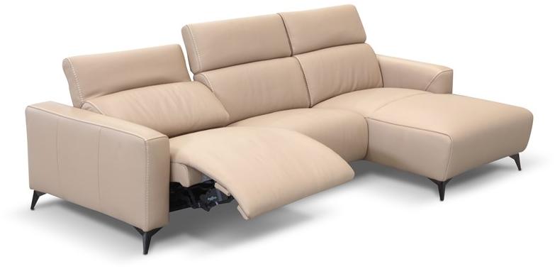 Rossini Sofas Кожаный диван-кресло с шезлонгом sun-id-1353576 - Вид №2