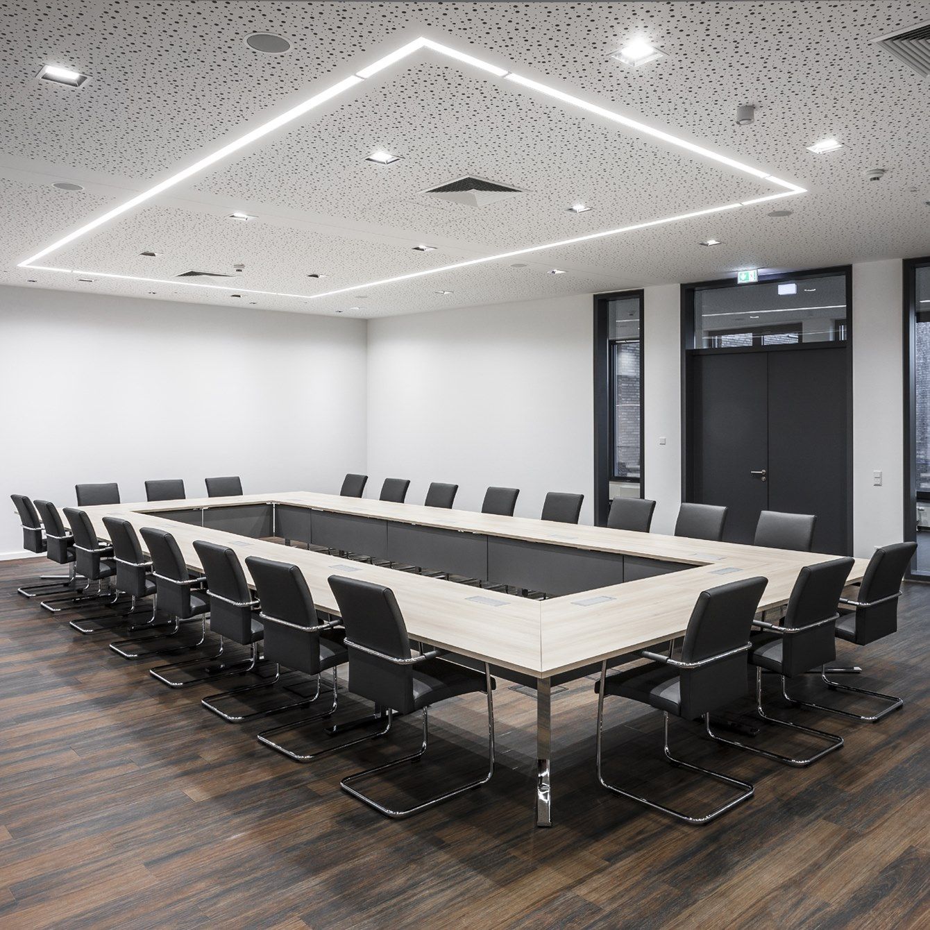 Деревянный модульный стол для совещаний Spiegels .intra ARCH-00097854 - Вид №10