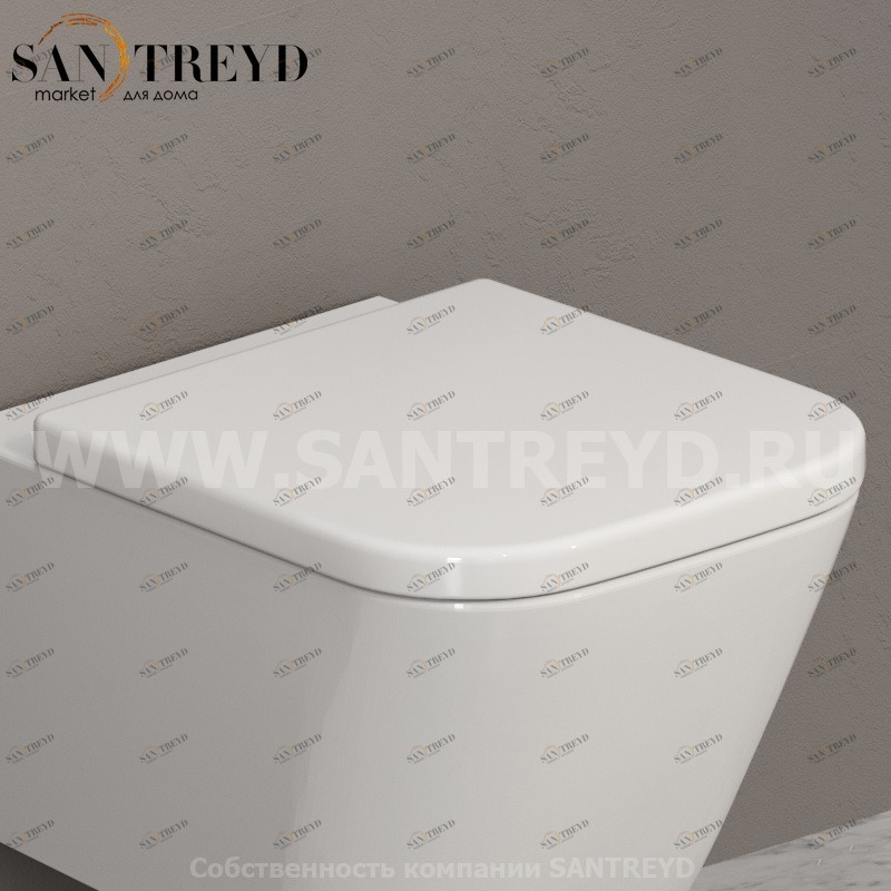 ST024BI Крышка сиденье для унитаза Ceramica Globo STONE