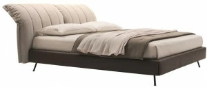 Ditre Italia Кровать из кожи и ткани с высоким изголовьем On line