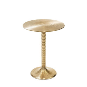 450266-01 ABHIKA СТОЛ KAMPAI H50 D38 GOLD