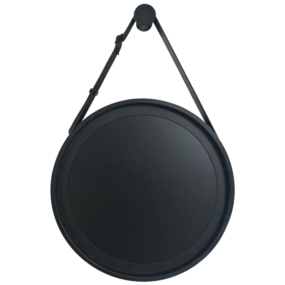 Зеркало декоративное KREAFORTA Barbier круглое D43 см пластик цвет черный STLM-2158350 - Вид №4