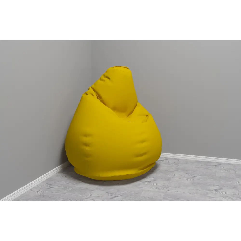 Кресло-груша 120x70x60 см полиэстер желтый Santreyd STLM-2210577 - Вид №4